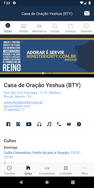 Ministério BTY Screenshot 2