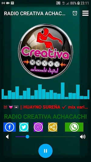 Radio Creativa Digital Achacachi Screenshot 2