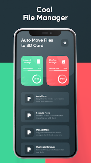 Auto Move To SD Card - CLONEit Screenshot 2