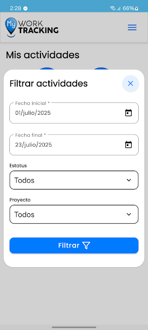 My Work Tracking Screenshot 3