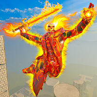 Fire Hero Police Superhero