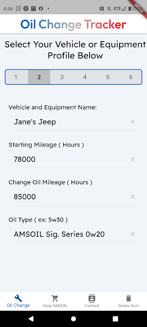 Synthetic Oil Screenshot 1