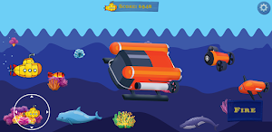 Submarine Fighting Game 2D Screenshot 1