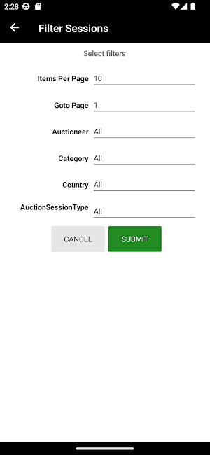 True North Arms Auctions Screenshot 2