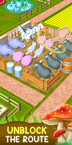 Animal Parking Jam : Farm game Screenshot 2