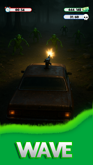 Car Driving: Zombie Survival Screenshot 1