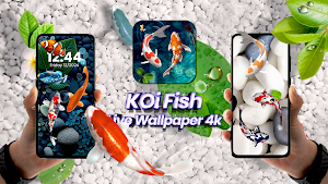 Koi Fish Live Wallpaper 4k Screenshot 0