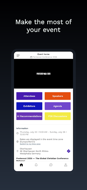 Pentecost Conference Screenshot 0