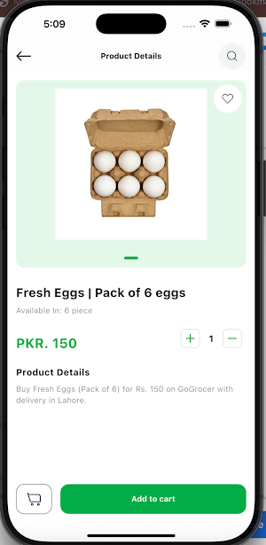 GoGrocer Screenshot 2