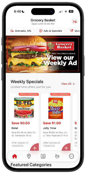 My Grocery Basket Screenshot 0