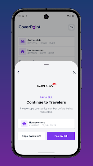 CoverPoint Insurance Screenshot 3