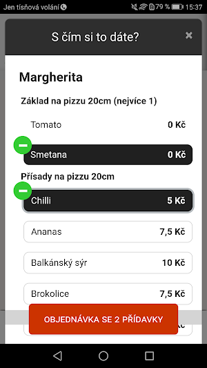 Pizzerie Hvězda Screenshot 3