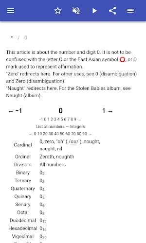 Natural numbers Screenshot 1