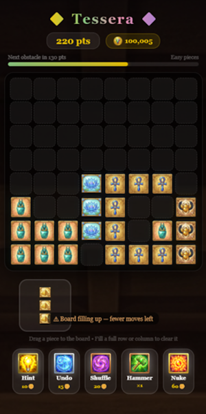 Tessera — Block Puzzle Screenshot 1