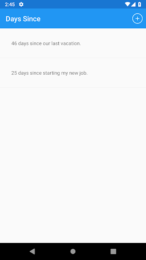 Days Since Screenshot 0
