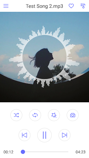 Easy Music Player (MP3 Audio Player & All Formats) Screenshot 0