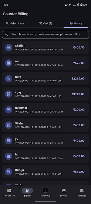 e-Billing: Easy POS & Invoices Screenshot 3