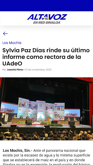 Noticiero Altavoz Screenshot 0
