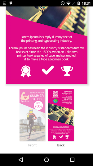 Flyer Designer Screenshot 2