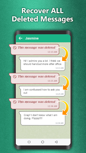 WAMR: Recover Deleted Messages Screenshot 1