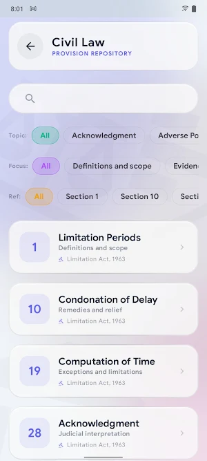 Law & Legal Learning Hub Screenshot 0