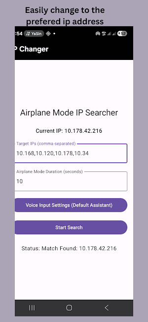 IP changer & airplane timer Screenshot 1