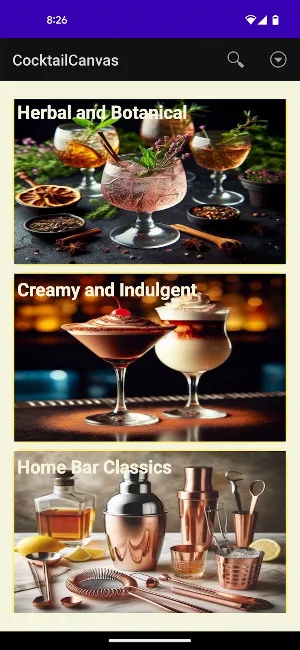CocktailCanvas Screenshot 1