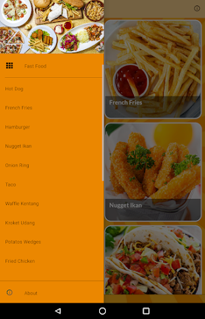 Resep Fast Food Screenshot 0