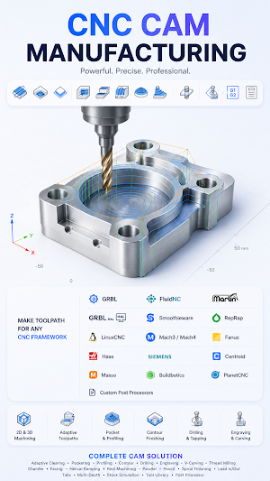 CAD Studio - 3D Print & CNC Screenshot 3