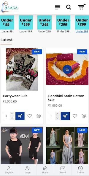 Saara Collections Screenshot 1