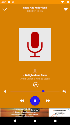 Radio Alfa midtjylland DK Screenshot 0