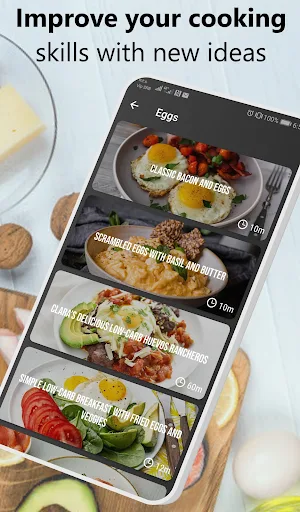 Keto Diet: Low Carb Recipes Screenshot 3