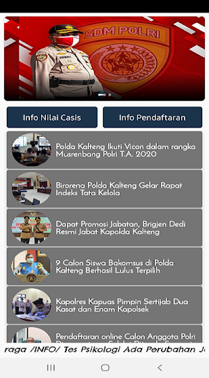 E-RIM POLDA KALTENG Screenshot 1