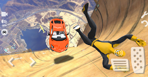 Spider Superhero Car Games: Car Driving Simulator Screenshot 0