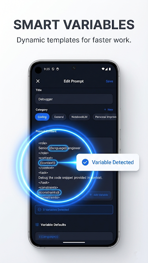 PromptDeck: AI Prompt Manager Screenshot 2