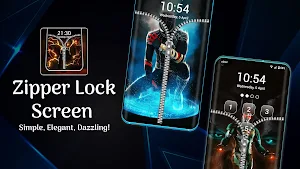 Zipper Screen lock Screenshot 0
