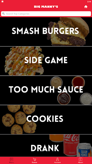 Big Mannys' Burgers Screenshot 1