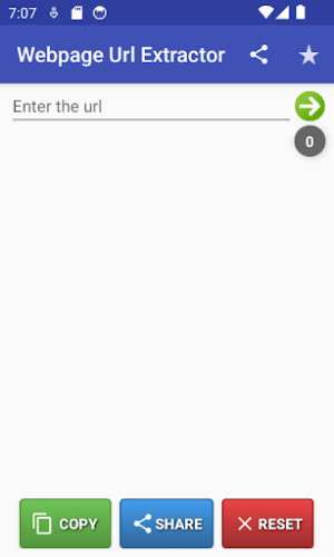 Webpage Url Extractor Screenshot 0