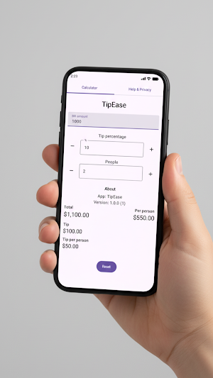 Tip Calculator Screenshot 2