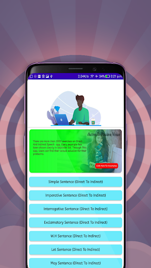 Direct and Indirect Speech Screenshot 2