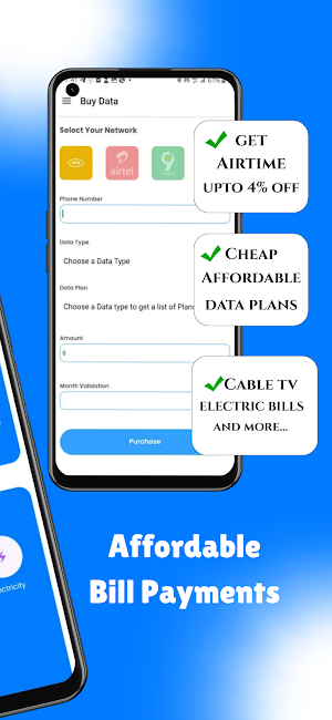 NextOp9ja Easy Bills & Airtime Screenshot 0
