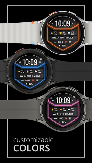 DADAM103 Weather Digital Watch Screenshot 1