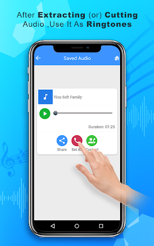 Video to Audio - Mp3 Converter, Ringtones Screenshot 3