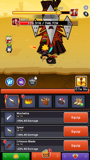 Titan Hunter Idle RPG Screenshot 1