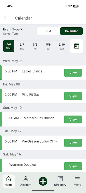 Midland Hills Country Club Screenshot 2
