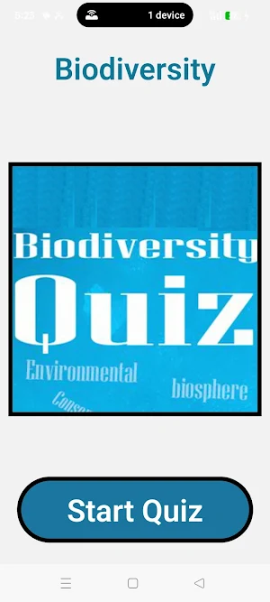 Biodiversity Quiz Screenshot 0