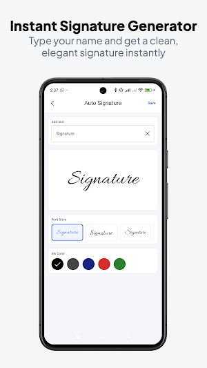 TTDku - Signature Maker Screenshot 2