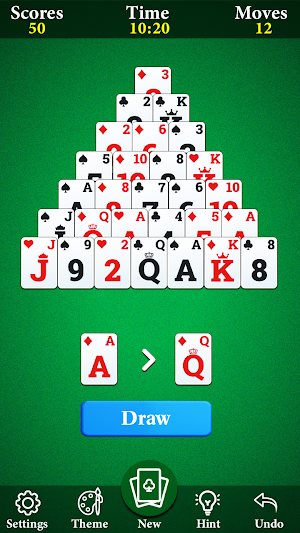 Pyramid Solitaire Screenshot 0
