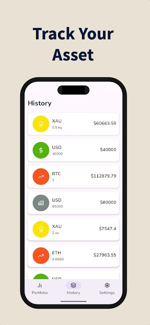 WealthWise: Asset Tracker Screenshot 1