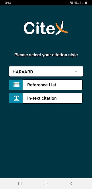 CiteX Screenshot 0
